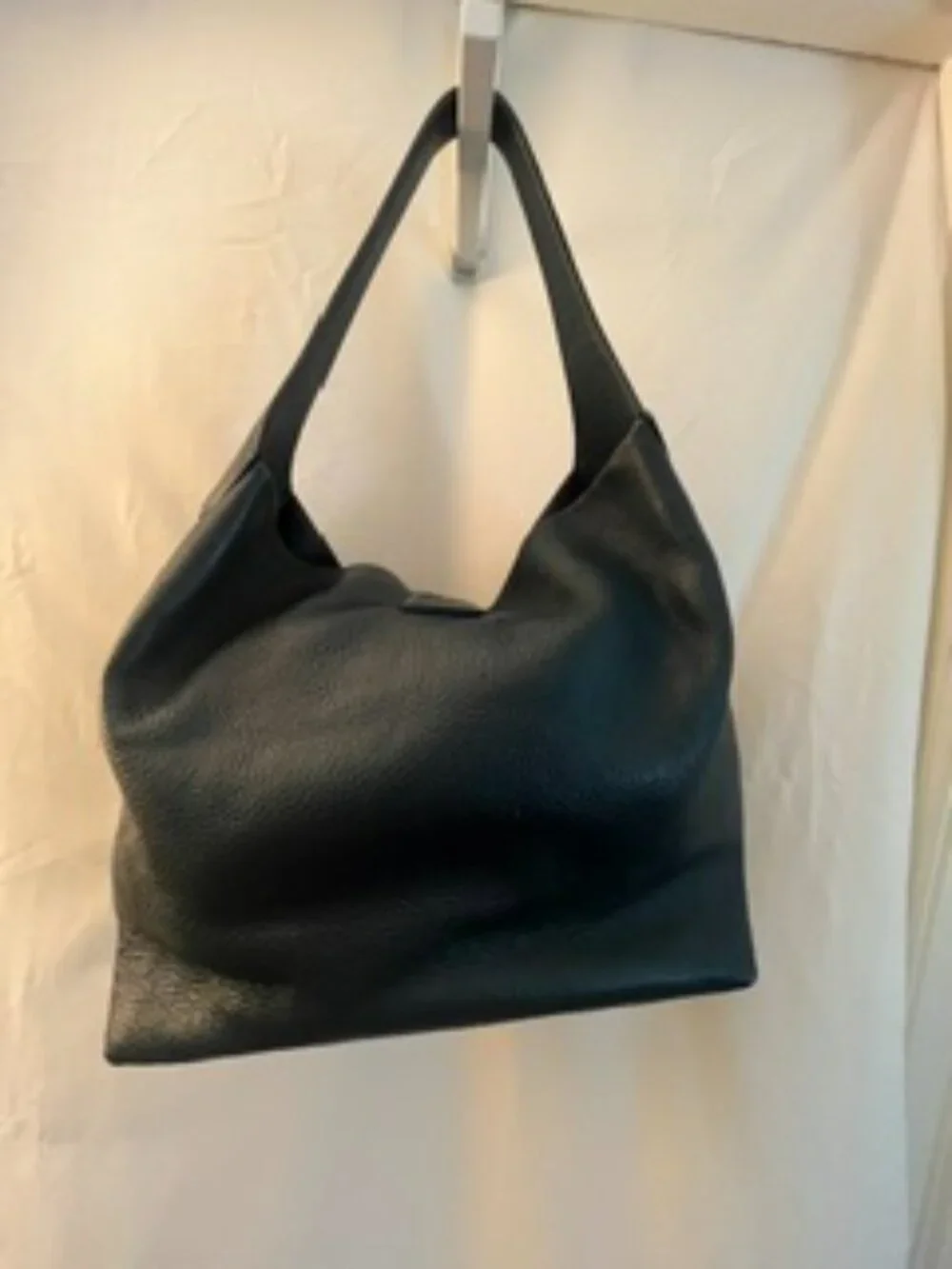 Dooney & Bourke Teal Green Bucket Bag Gold Hardware Leather Purse